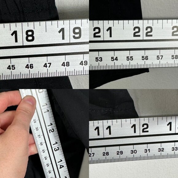 Frank and Oak Black Athletic Shorts Size Large Running Athletic Performance L - Picture 12 of 14